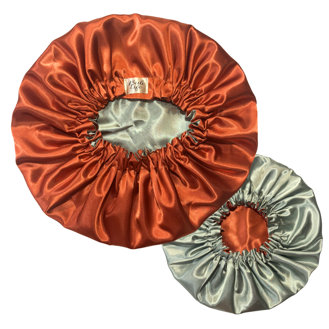 Rust & Sage Reversible Bonnet