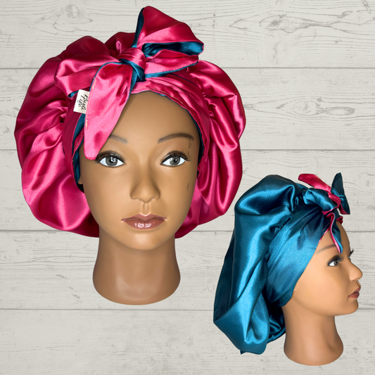 Custom Reversible Tie Bonnet