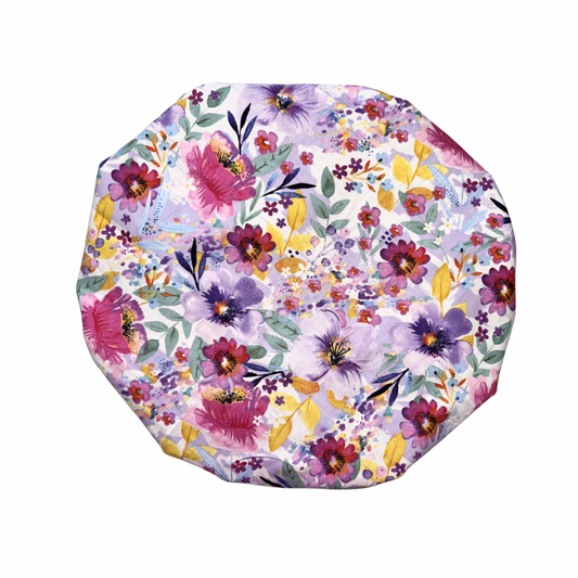 Spring Blooms Satin Lined Bonnet