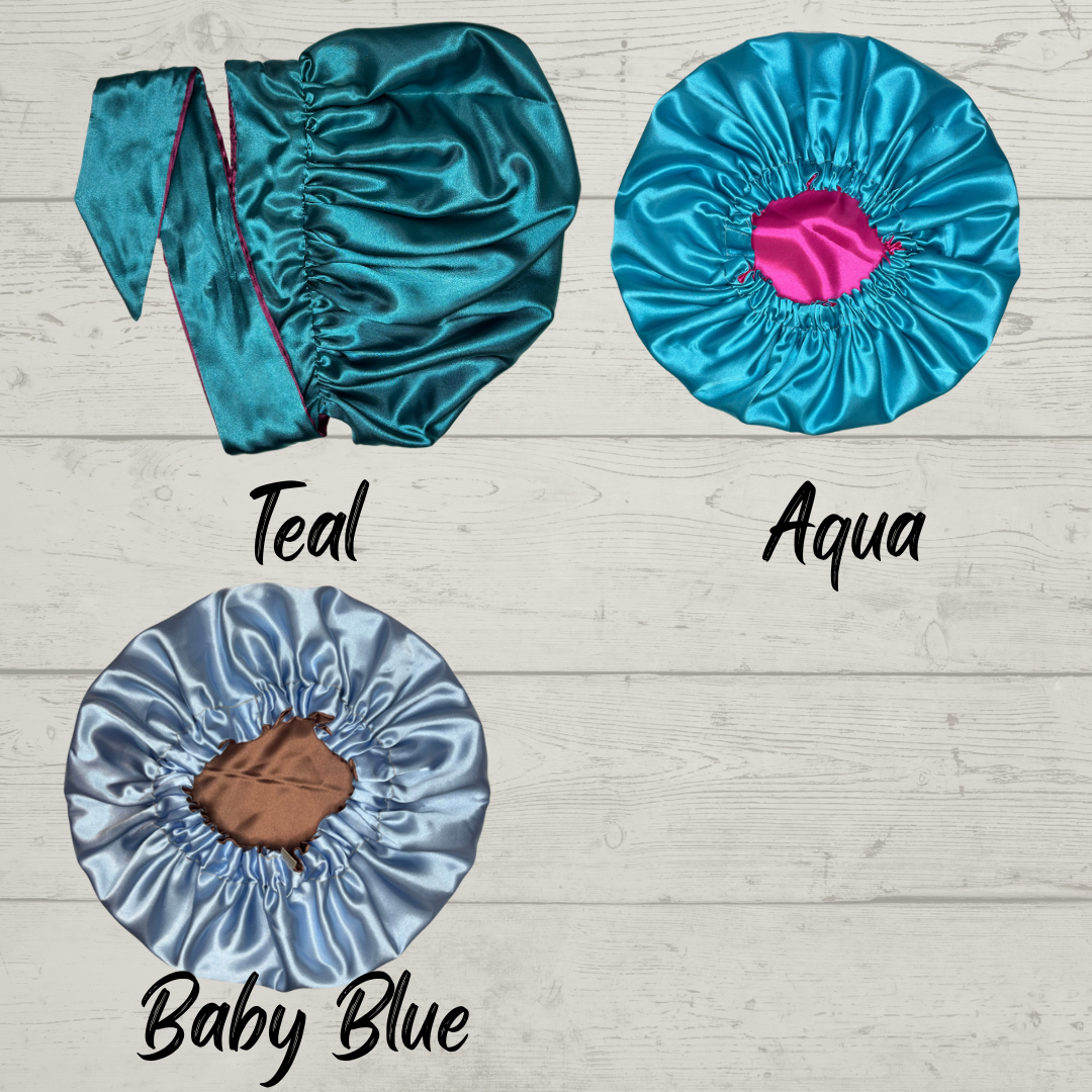 Custom Reversible Tie Bonnet