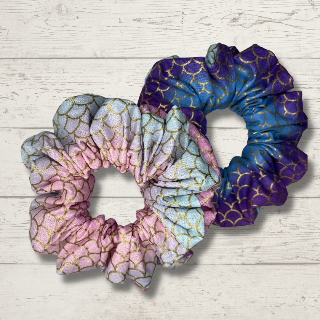 Animal Print Scrunchies