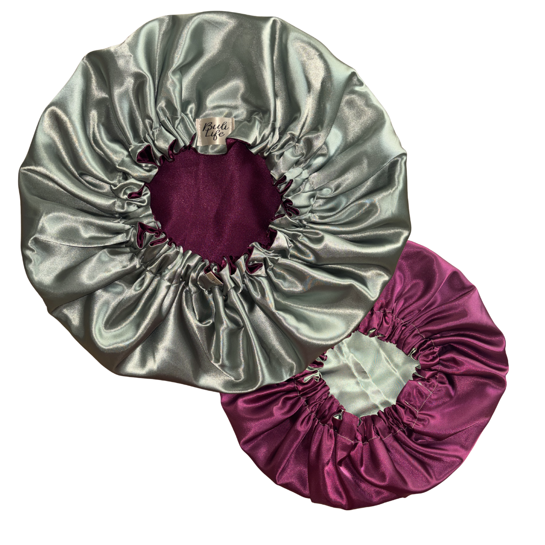 Sage & Plum Reversible Bonnet