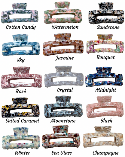 Marble Claw Clip