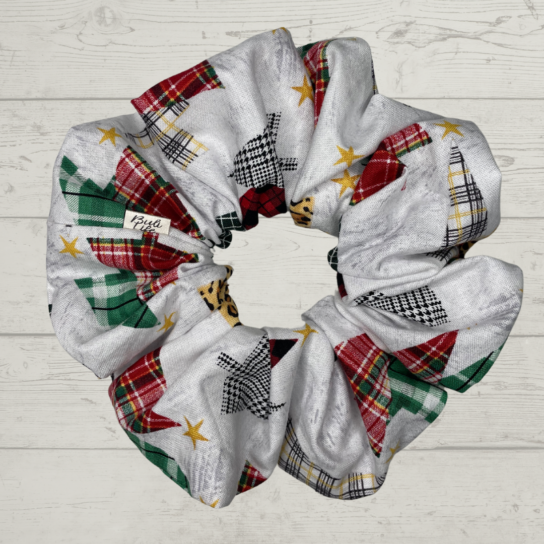 Christmas Forest Scrunchie