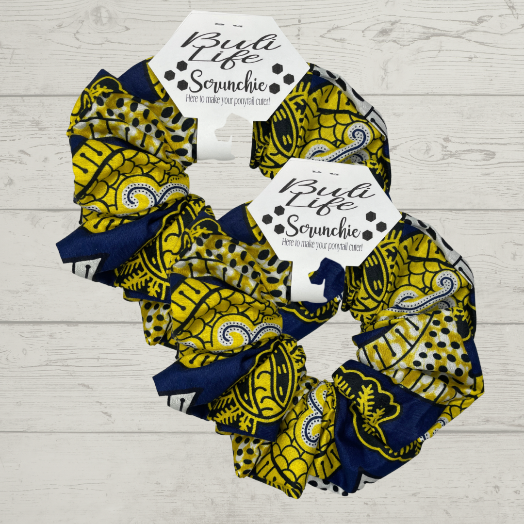 Ankara Scrunchies