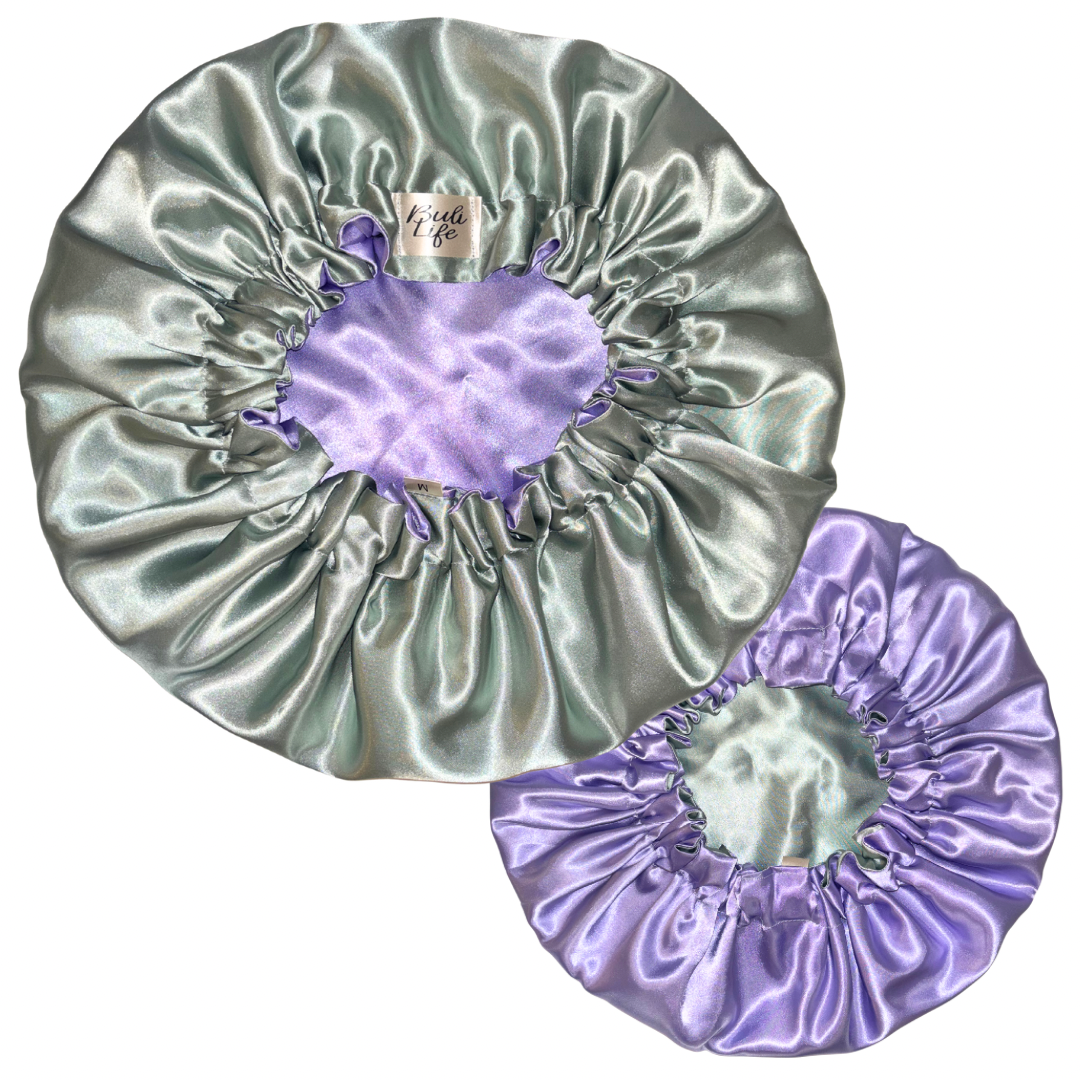 Sage & Lavender Reversible Bonnet