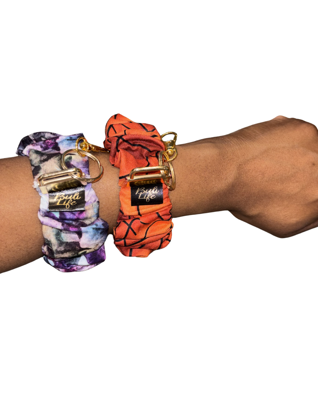 Scrunchie wristlet