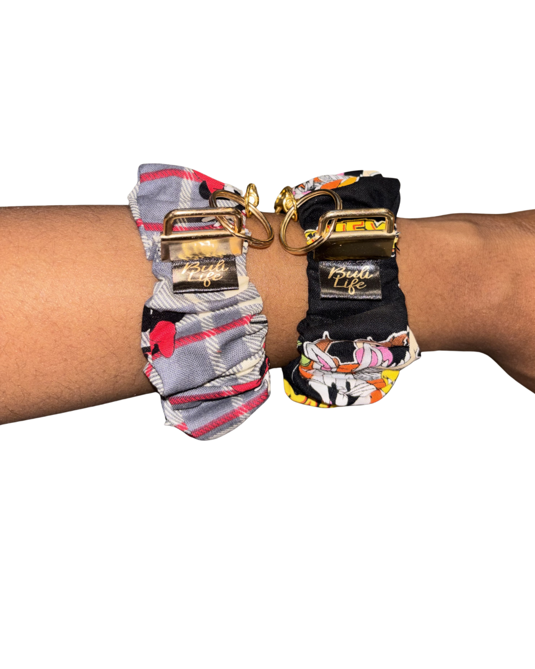 Scrunchie wristlet