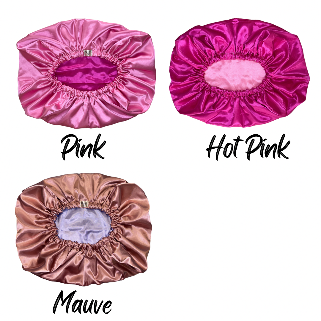 Custom Reversible Pillow Bonnet