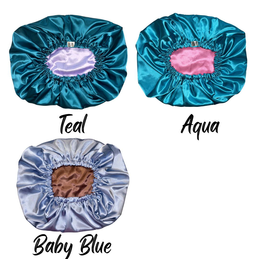 Custom Reversible Pillow Bonnet