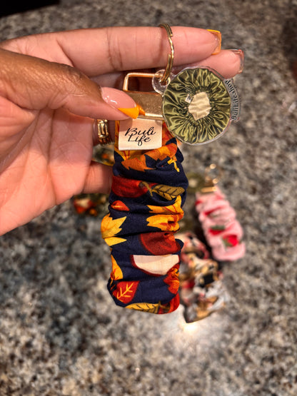 Scrunchie wristlet