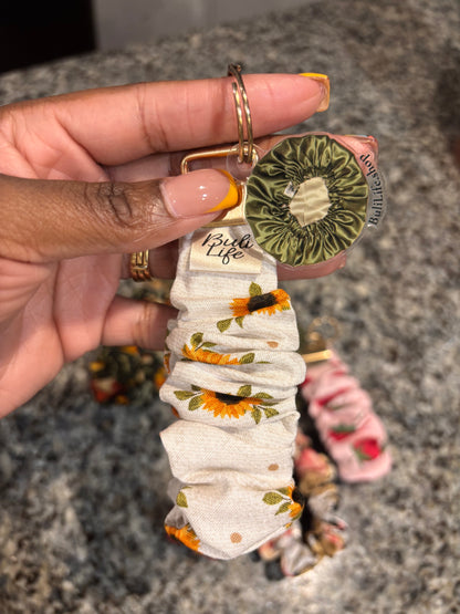 Scrunchie wristlet