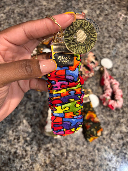 Scrunchie wristlet