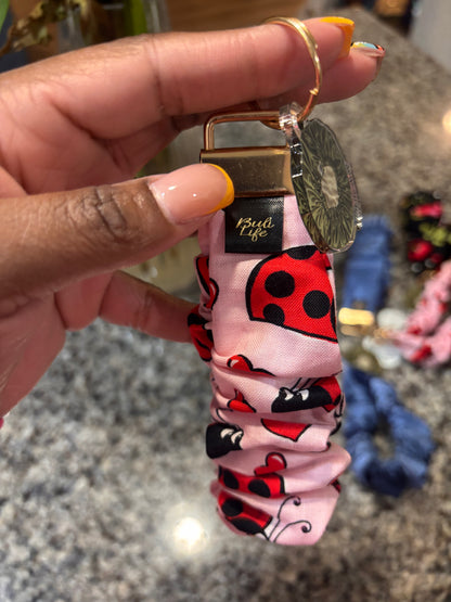 Scrunchie wristlet