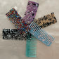 Color Block Detangling Combs