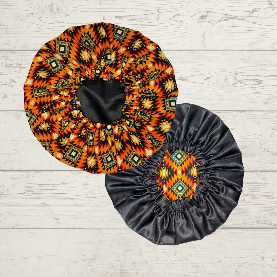 Aztec Satin Lined Bonnet