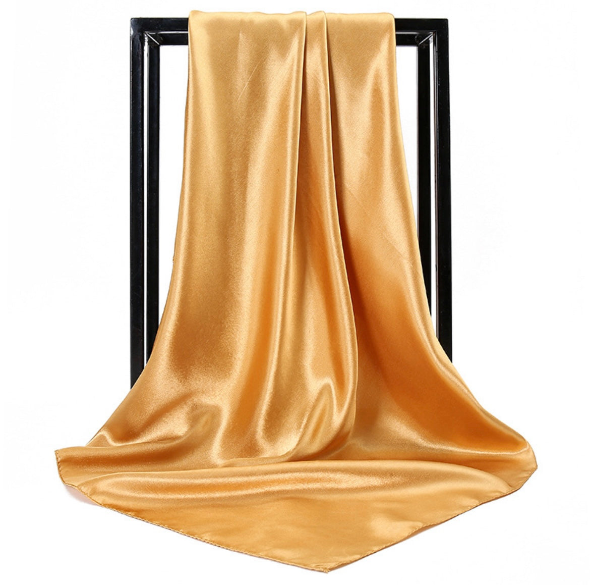 Solid Satin Scarf