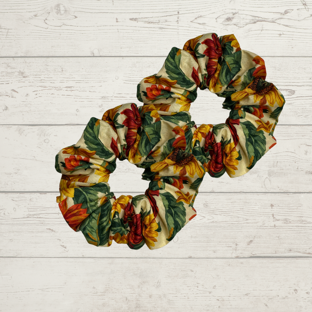 Floral Scrunchies