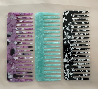 Color Block Detangling Combs