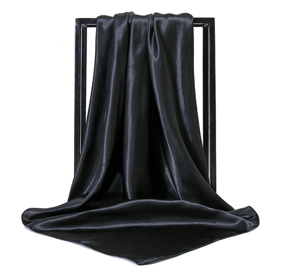 Solid Satin Scarf