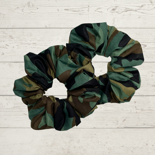 Camo Scrunchie