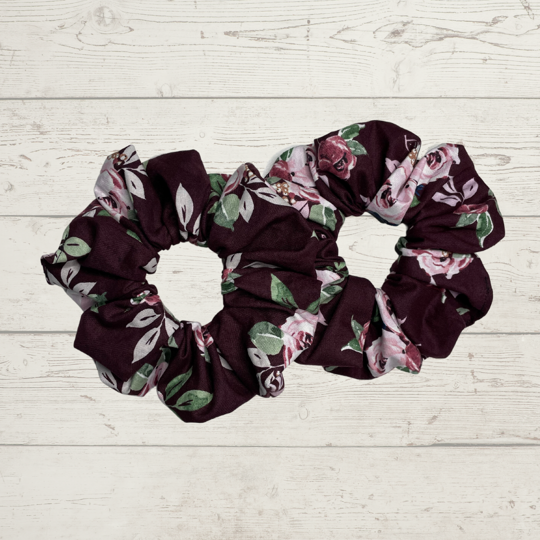 Floral Scrunchies