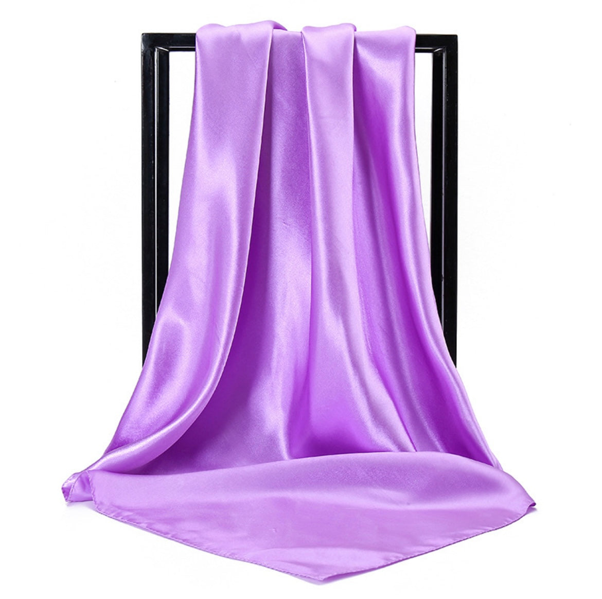 Solid Satin Scarf